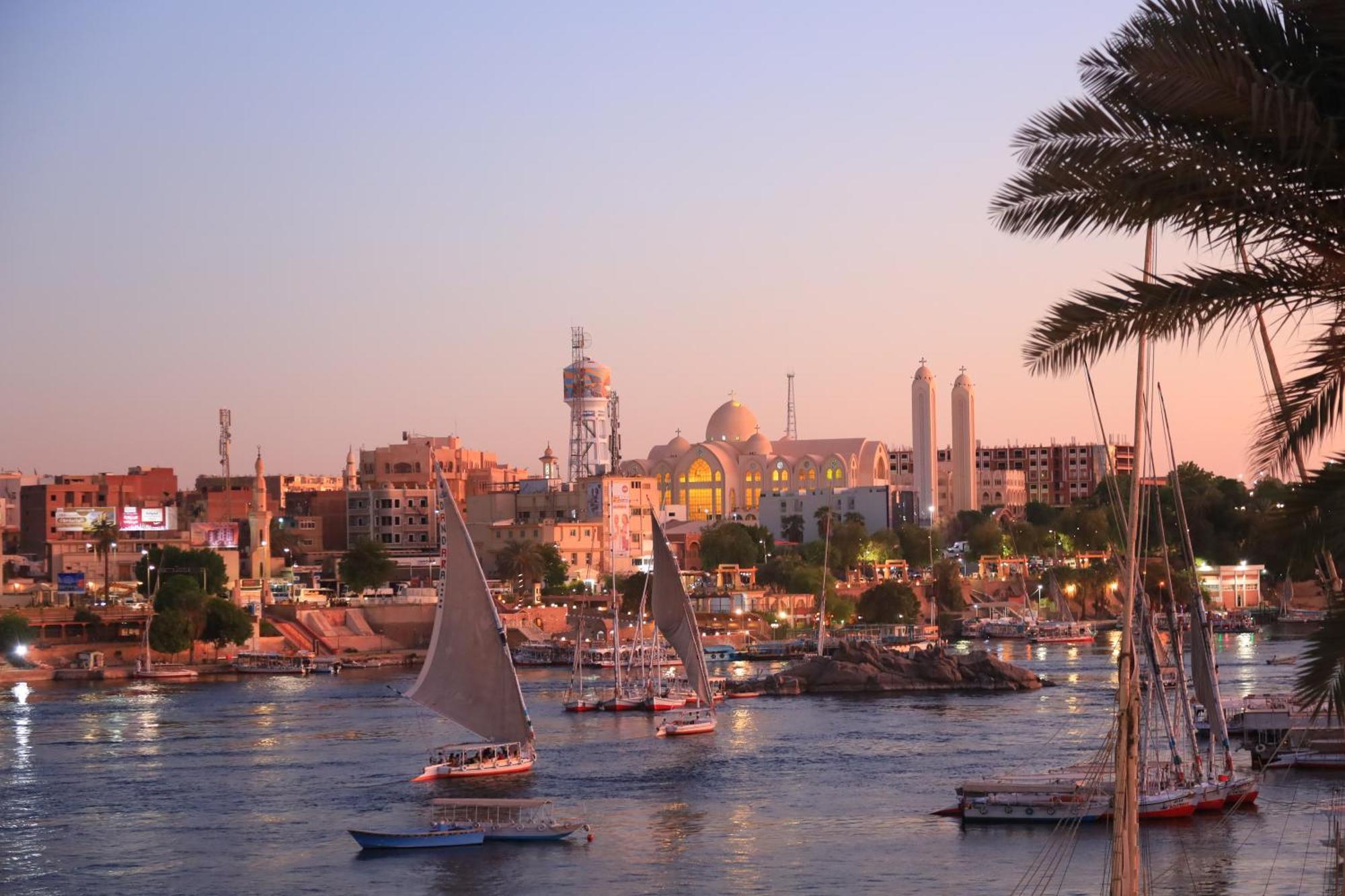 Jamaica Guest House Aswan Bagian luar foto