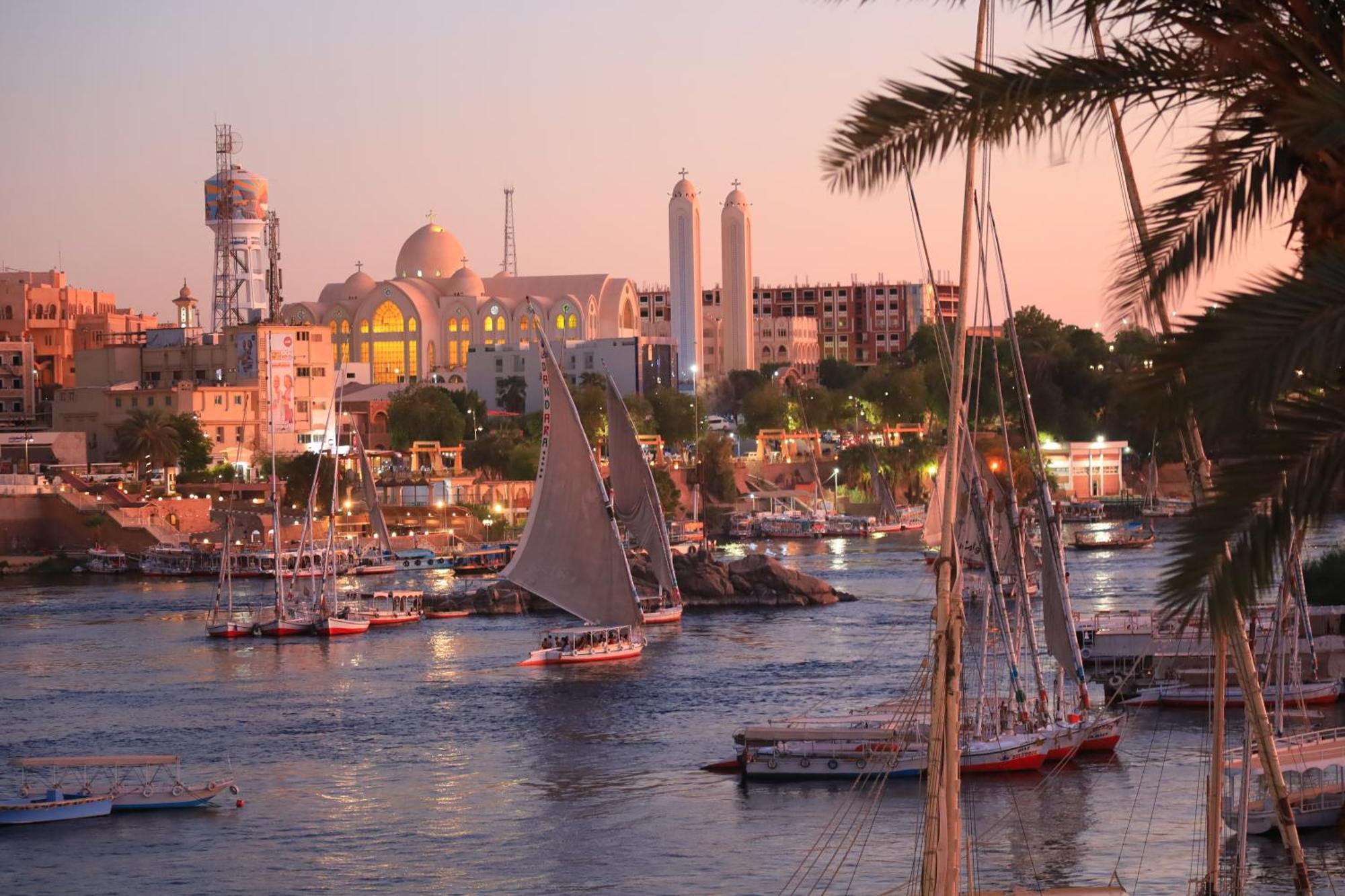 Jamaica Guest House Aswan Bagian luar foto