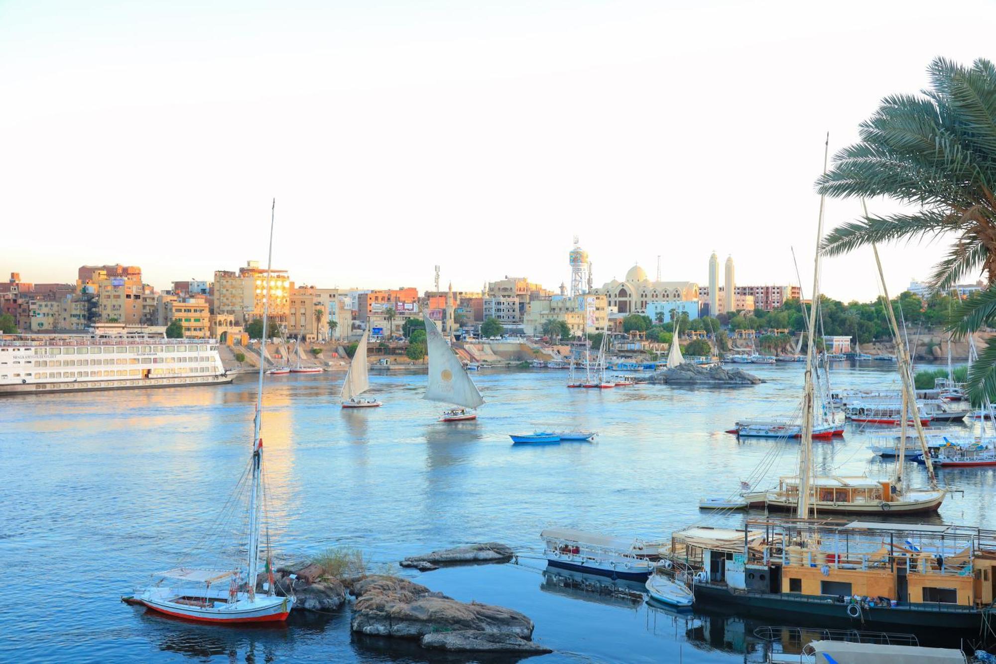 Jamaica Guest House Aswan Bagian luar foto